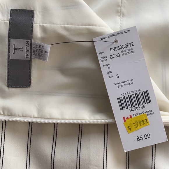 Tristan NEW striped skirt - Picture 4 of 5